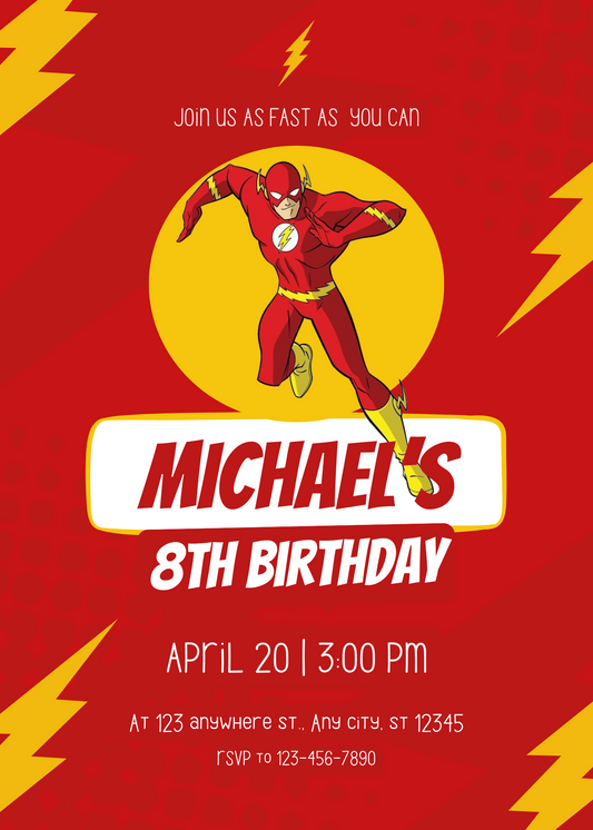 Birthday party invitation