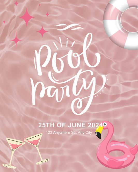 pool party invite